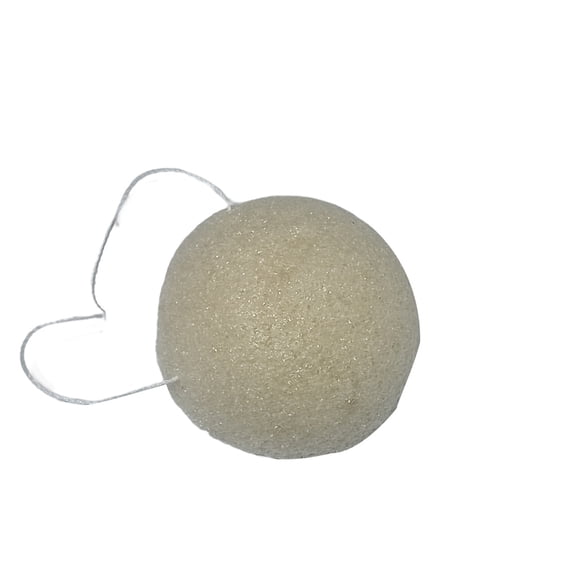 Esponja de maquillaje facial Soidarity almohadillas de hojaldre universales limpieza portátil reutilizable blanco