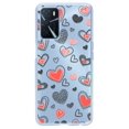 thumbnail image 1 of Funda Antigolpes InstaCase para Oppo A16 Corazones Grafito, 1 of 4