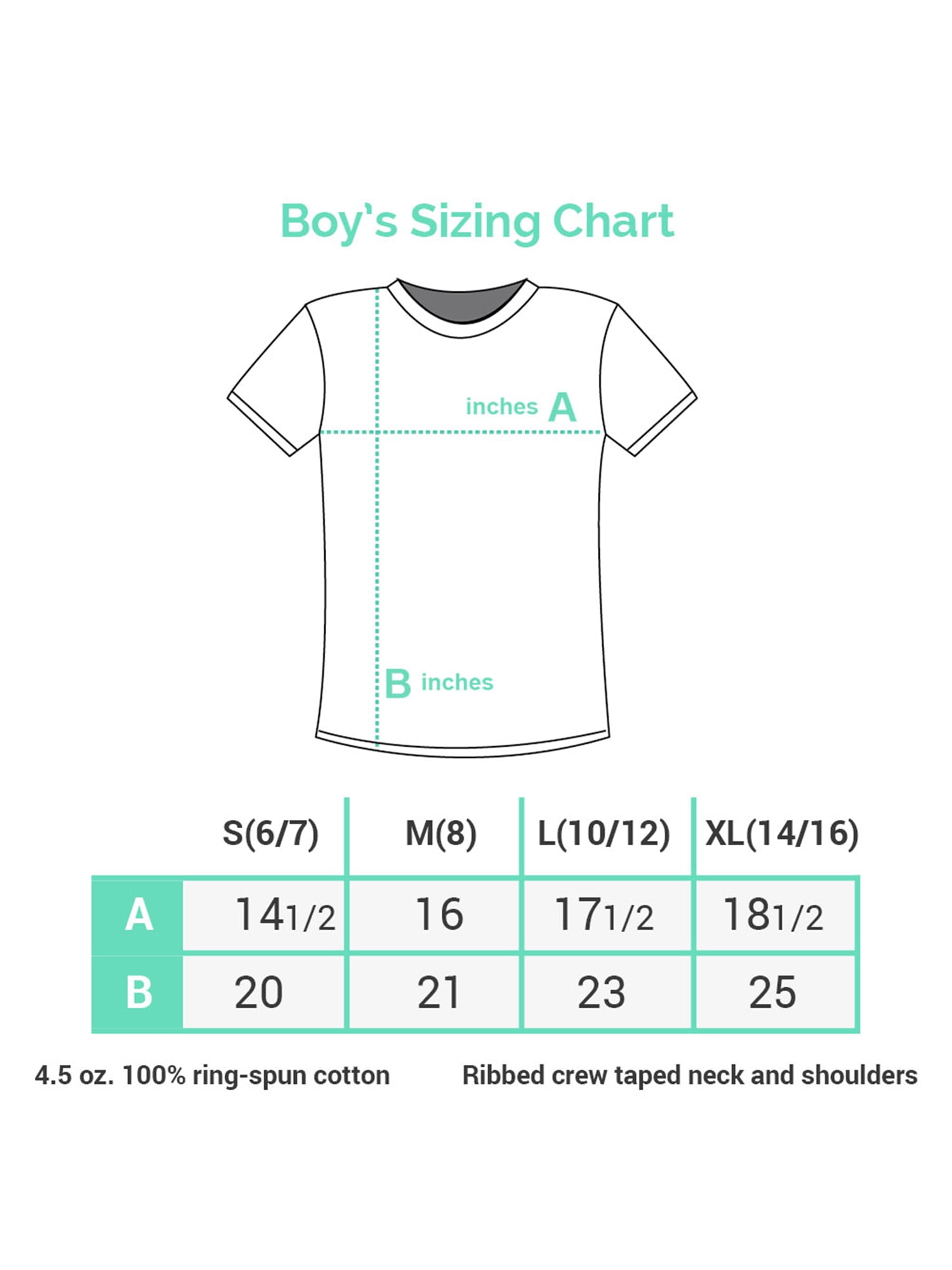 Walmart Wonder Nation Size Chart