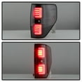 thumbnail image 7 of Spyder 09-14 Ford F150 V2 Light Bar LED Tail Lights - Black (ALT-YD-FF15009V2-LBLED-BK), 7 of 7