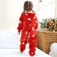 thumbnail image 4 of Cowsor Onepiece Romper Baby Boy Girl Newborn Zip Up Plush Outfit Long Sleeve Set, 4 of 7