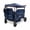 Navy, variant on WONDERFOLD X4R Rev Stroller Wagon (4 Seater) - Collapsible Stroller Wagon with 5-Point Seatbelt Harnesses, Reclining Seats & Footwells, Black