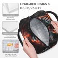 thumbnail image 3 of Easygdp Cool Tiger Bolsa de Almuerzo Insulada Grande, Forro de Aluminio, Diseño Espacioso, a Prueba de Fugas, Ideal para Trabajo, Picnics, Viajes y Actividades al Aire Libre, 3 of 6