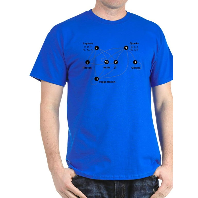 Excel middag revidere Higgs Boson Diagram - 100% Cotton T-Shirt - Walmart.com