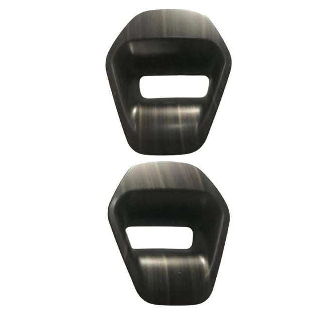 2x Botón del reposacabezas del asiento, Decoración, Cubierta, Embellecedor, Accesorios para el coche, De moda, marrón