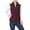 Burgundy, variant on Off Road Ventures Womens Fleece Lined Vests Lightweight Zip Up Outerwear Sleeveless Vest Jacket for Running Hiking Travel
