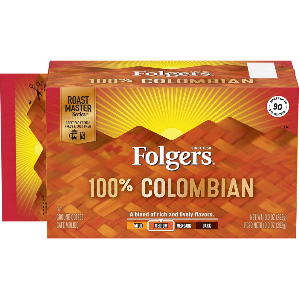 Folgers 100 Colombian Coffee