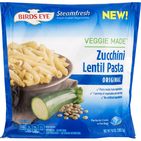 Birds Eye Steamfresh Veggie Made Zucchini Lentil Pasta Original Birds Eye Steamfresh Veggie Made Zucchini Lentil Pasta Original 10 0 Oz