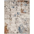 thumbnail image 2 of Mark&Day Area Rugs, 6x9 Davey Modern Off-White Cobalt Area Rug (6'7" x 9'), 2 of 5