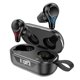 thumbnail image 2 of Inteprter 1 par de auriculares portátiles de 500 mAh HiFi compatibles con Bluetooth 5,0 en la oreja auriculares inalámbricos para ver vídeos y escuchar Cables de audio/vídeo Negro, 2 of 6