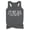 Dark Gray, variant on Women Racerback Tank Tops Summer Funny Graphic Sleeveless Loose Crop Top Casual Beach Workout Vest, Dark Gray XXL