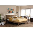thumbnail image 1 of Allora Full Platform Bed in Walnut, 1 of 5
