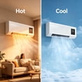 thumbnail image 4 of 12000 BTU Window Air Conditioner, 115V Wall-Mounted Cooling Unit with Remote Control, 6 Modes & 3 Speeds, 24H Programmable Timer, Ultra-Quiet Operation, Energy Efficient, Easy Installation, 4 of 7