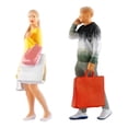 thumbnail image 2 of 4/juego de Personajes 1:64, Diseño de Personas para Caja de Cerillas, Accesorios de Juguetes para Sunnimix Figuras de dioramas, 2 of 8
