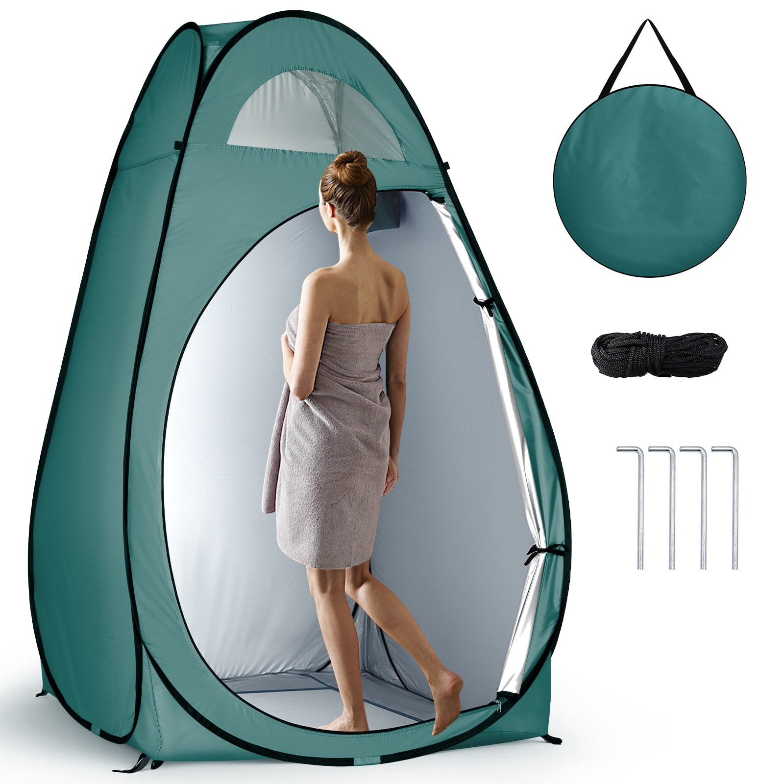 GigaTent 1-Person Pop Up Privacy Tent for Camping Changing Room