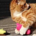 thumbnail image 4 of Lindo juguete para mascotas Emoji Pulgar Juguete para gatos Juguete para mascotas Juguete para mascotas 3 juguetes de peluche, 4 of 5