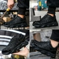 thumbnail image 3 of OUYUNKKA Men's Waterproof Non Slip Work Shoes, Black, 3 of 10