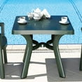 thumbnail image 6 of Compamia Viva 31" Resin Square Patio Dining Table in Green, 6 of 6