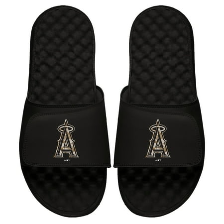 

Youth ISlide Black Los Angeles Angels Camo Logo Slide Sandals