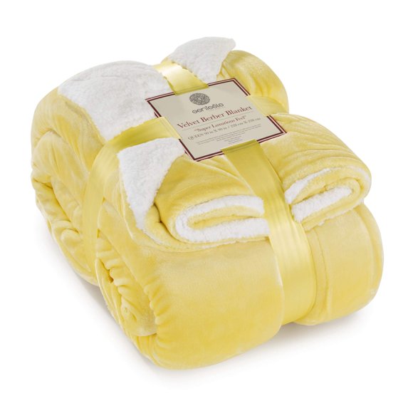 Manta Genteele Sherpa supersuave, reversible, 230 x 230 cm