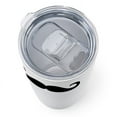 thumbnail image 3 of CafePress - Beard Mustache Stainless Steel Travel Mug - Insulated Stainless Steel Travel Tumbler 20 oz., 3 of 3