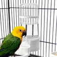 thumbnail image 2 of Botella de agua automática para pájaros CHAXIN, dispensador de agua multifuncional para pájaros, contenedor de alimentos de plástico resistente al desgaste, accesorios ajustables para mascotas, 2 of 8