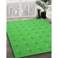thumbnail image 2 of Ahgly Company Indoor Rectangle Patterned Lime Green Area Rugs, 2' x 5', 2 of 6