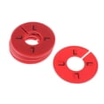 thumbnail image 2 of Tnobhg 10Pcs Size Separators Reused Break-resistant Effective Lightweight Fine Workmanship Distinguish Clothes Bright Color Round Clothing Size Hanger Dividers Household Supplies, 2 of 8