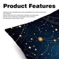 thumbnail image 2 of Gemini Constellation Set of 2 Inserts with 16x16, 18x18, 20x20 Inches Chair Pillow Covers - Unique Patterns for Throw Pillows for Various Occasions, 2 of 6