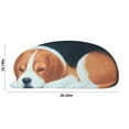 thumbnail image 3 of Beagle Shape Rug 3D Beagle Themed Collection Rugs, 34.25x15.74Inch Non-Slip Floor Mats Summer Holiday Slip Novelty Doormat Indoor Outdoor Decoration, 3 of 6
