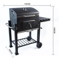 thumbnail image 3 of Asador de Carbón Expert Grill con Mesa Lateral Negro, 3 of 3
