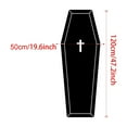 thumbnail image 3 of Carpet,Halloween Carpet Dark Gothic Carpet For Living Room Decoration Coffin Shaped Rug Soft Non Slip Bedroom Home Party, 3 of 8