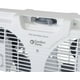 thumbnail image 3 of Ventilador de ventana doble Comfort Zone de 9" con control de flujo de aire reversible expansores de bloqueo automático 2 velocidades (Blanco) CZ319WT Comfort Zone CZ319WT, 3 of 8