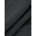 thumbnail image 6 of Frontwalk Casual Linen Capris Pants for Women Plain Crop Pants with Pockets Dark Gray M, 6 of 7