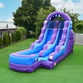 thumbnail image 5 of JumpOrange Queen Dual Lane Commercial Grade Bounce House Water Slide with Splash Pool (with Blower), 5 of 7