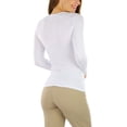 thumbnail image 4 of ToBeInStyle Women's Long Sleeve V-Neck T-Shirt, 4 of 6