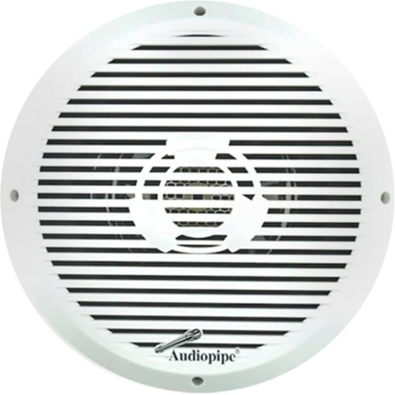 AudioPipe APSW-1032V 10 Inch 600 Watt Coaxial Marine Grade Subwoofer, White