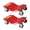 Red-1PACK, variant on 3000Lbs Heavy-Duty Car Wheel Dollies – Swivel Casters, Positioning Skates for Trucks, SUVs, Motorcycles & Trailers – Red, 4mm Steel (MR8100 Shifter)
