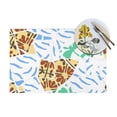 thumbnail image 4 of YFYANG Washable Heat-Resistant Placemats, 70% PVC/30% Polyester, Geometric Fragmentation Texture Kitchen Table Mat, 12" x 18" 1 Piece, 4 of 6