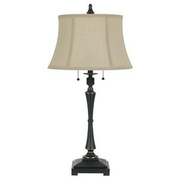 31 Height Metal Table Lamp In Oil, What Wattage For A Table Lamp