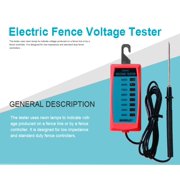 Allosun Electric Fence Voltage Tester -Fence Tester Fault Finder Max 9000V GK503C