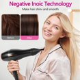 thumbnail image 3 of Morfone Hair Dryer, Professional Negative Ionic Thermo-Control Blow Dryer with Hair Diffuser & Nozzle, Black, 3 of 10