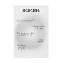 Trademark Fine Art Amelie Motivational Aura Poster Canvas Wall Art