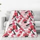 thumbnail image 1 of Fotbe Makeup Manta de Franela Acolchonada con Estampado, Súper Suave y Esponjosa, Extra Grande para Sofá, Cama, Uso Todo el Año-60"x50", 1 of 7