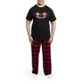 thumbnail image 5 of CafePress - Couples Sock Monkey Men's Dark Pajamas - Men's Dark Loose Fit Cotton Pajama Set, 5 of 7