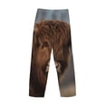thumbnail image 4 of Kdxio Yak Print Men's Sleep Pajama Pant Lounge Pants with Pockets, 4 of 8
