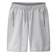 thumbnail image 2 of LYMAYTER M-6XL Men's Sports Shorts Loose Shorts Large Size Shorts Drawstring Shorts, 2 of 7