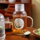 thumbnail image 5 of Jarra de agua de vidrio de 2200 ml con tapa, tetera de vidrio resistente al calor con una taza for preparar té helado, jugo y bebidas frías y calientes, 5 of 6