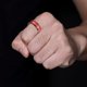 thumbnail image 3 of Mens Womens Joyería Anillo Tamaño Anillo Adecuado para la mayoría de las mujeres Delicado Día de San Valentín Anillo Tamaño Anillo de Cumpleaños, 3 of 8