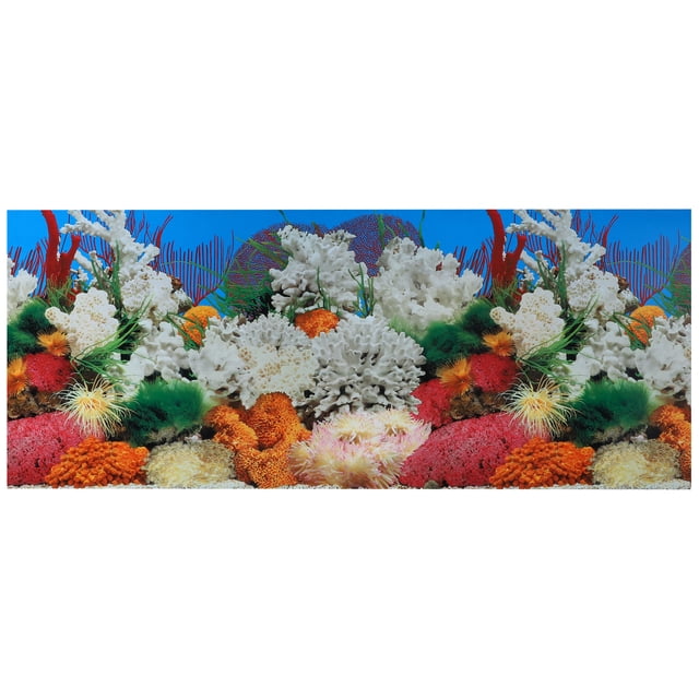 48.03"x19.69" Acuario Fondo Póster Peces Tanque Decoración PVC